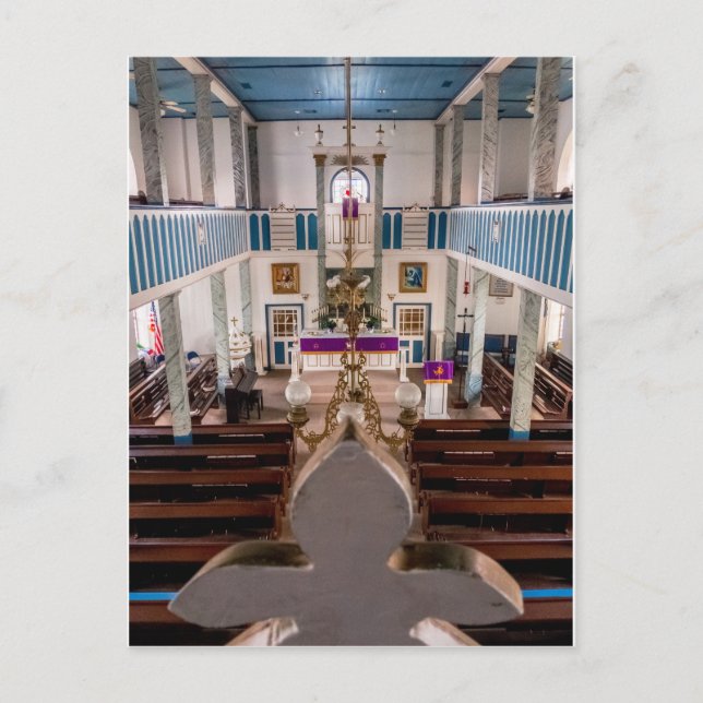 Postale Eglise St Paul Lutheran - Serbin, TX - Carte posta (Devant)