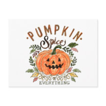 Épices citrouilles, Halloween Collection Carte pos