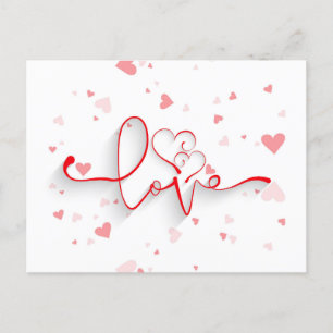 Postale Eternal Embrace : Carte de voeux d'amour exquise