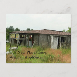 Postale Faire-part Carte de changement d'adresse : Appliance