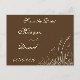Postale Faire-part Carte de mariage Sea Oats