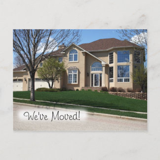 Postale Faire-part Coldwell Banker Carte postale: NOUS AVONS DÉMÉNAGÉ