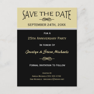 Postale Faire-part Fête, Réunion, Événement Enregistrer la date Carte