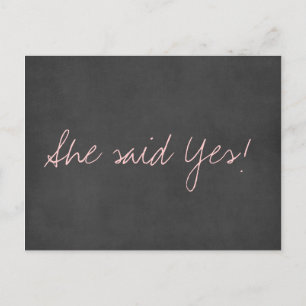 Postale Faire-part Jolie carte de mariage "Save the Date"
