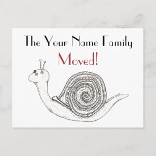 Postale Faire-part Nouvelle carte d'accueil
