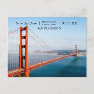 Postale Faire-part Photo de San Francisco - Enregistrer la carte post