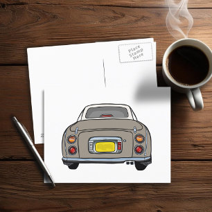 Postale Figarations Jolie Topaz Mist Figaro Voiture Carte