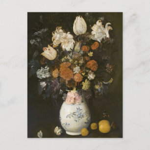 Postale Fleurs dans un Vase de Judith Leyster Carte postal