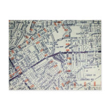 Flint, MI Carte Vintage