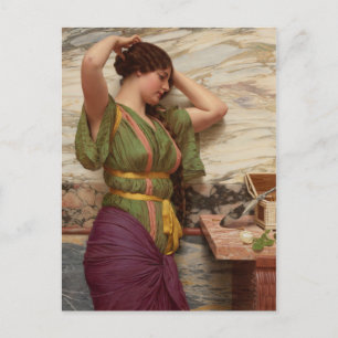 Postale Godward Une réflexion équitable CC0626 Carte posta