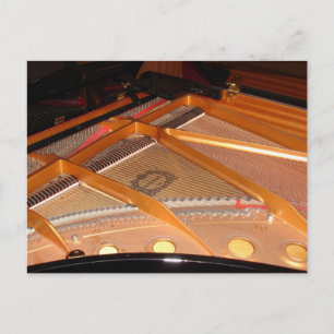 Postale Grande carte son Piano