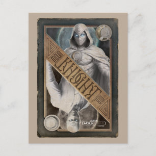 Postale Graphisme de carte ancienne de Moon Knight/Mr. Kni