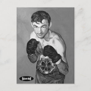 Postale Hickok Belt Award du prix Carmen Basilio Carte pos