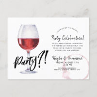 Humour Verre à Vin | Carte de Félicitations sans O