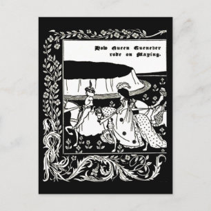 Postale Illustration Vintage carte postale-Aubrey Beardsle