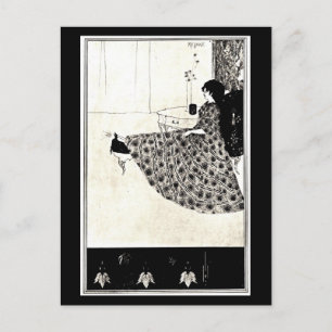 Postale Illustration Vintage carte postale-Aubrey Beardsle