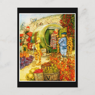 Postale Illustration Vintage carte postale-Rackham 14