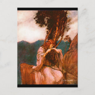 Postale Illustration Vintage carte postale-Rackham 21