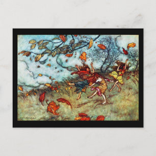 Postale Illustration Vintage carte postale-Rackham 41