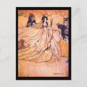 Postale Illustration Vintage carte postale-Rackham 9