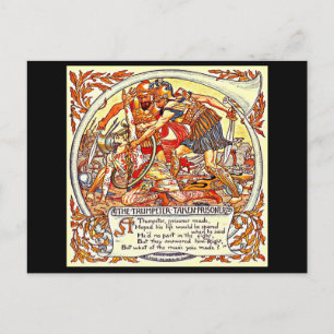 Postale Illustration Vintage carte postale-Walter Crane 39