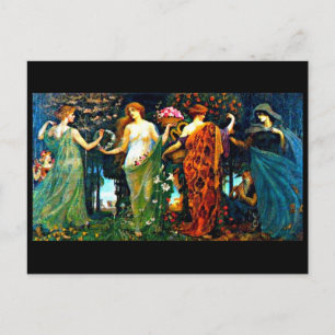 Postale Illustration Vintage carte postale-Walter Crane 45