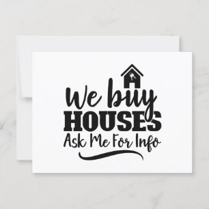 Postale Immobilier Biens Nous Achetons Maisons Carte posta
