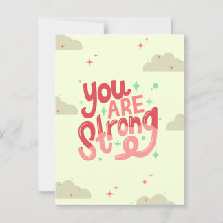 Postale Imprimable Cute Vous êtes une carte de voeux solid
