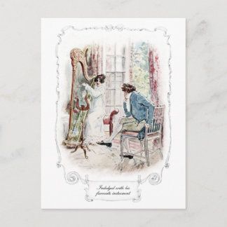 Postale Jane Austen Mansfield Park Illustration Carte post