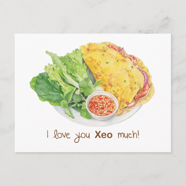 Postale Je t'aime Xeo beaucoup carte (Devant)