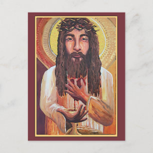 Postale Jesus Flat Carte de remerciements