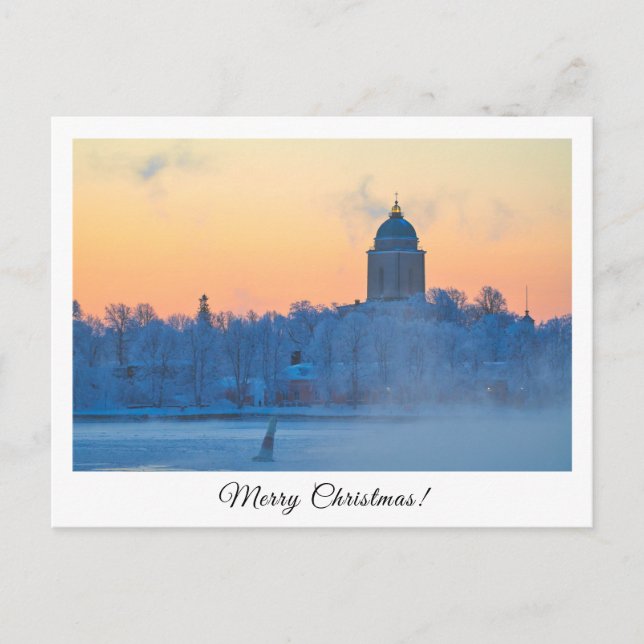 Postale Joyeuse carte de Noël (Devant)