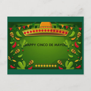Postale Joyeux Cinco de Mayo ! Carte de vœux