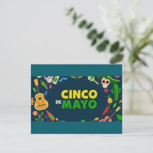 Postale Joyeux Cinco de Mayo ! Carte de vœux