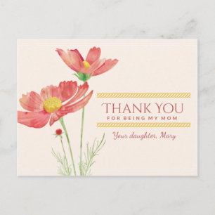 POSTALE JOYEUX JOUR DE MÈRE JE T'AIME MAGNET DE CARTE MAMA