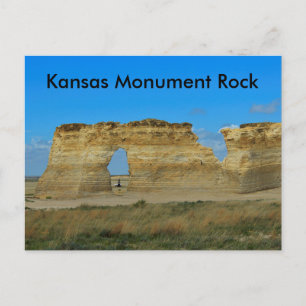 Postale Kansas Monument Rock CARTE POST