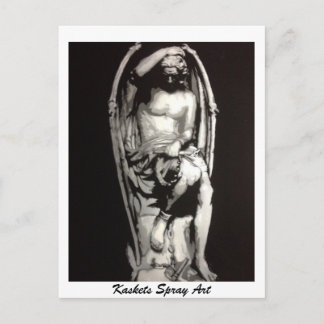 Postale Kaskets Spray Art - Lucifer dans les chaînes carte