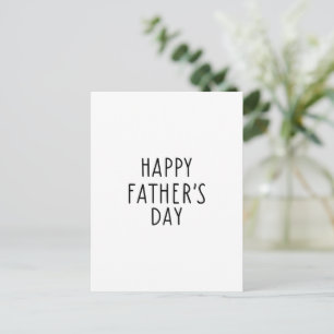 Postale La carte à quatre doigts de Happy Father