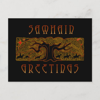 Postale La carte Great Tree Samhain