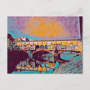 Postale La carte Ponte Vecchio