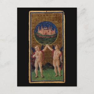 Postale La carte World Tarot