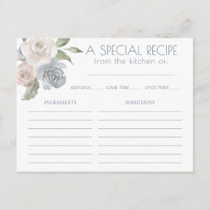 Postale Lac Misty Belle Carte de Recette Douce Douce