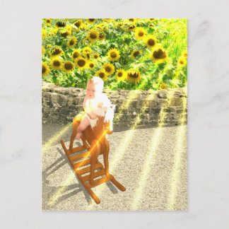 Postale L'art de la carte Sun Tarot