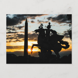 Postale L'Obélisque sur la place de la Concorde - Carte po