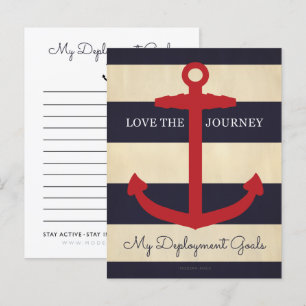Postale Love the Journey - Objectifs de déploiement Carte 