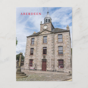 Postale Mairie de la vieille ville d'Aberdeen vue carte po