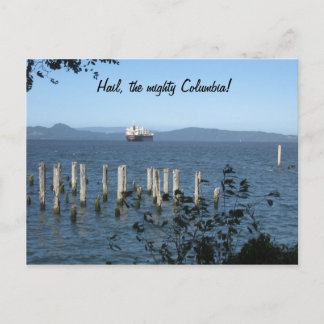 Postale majestueux Columbia River de Astoria OR, carte pos
