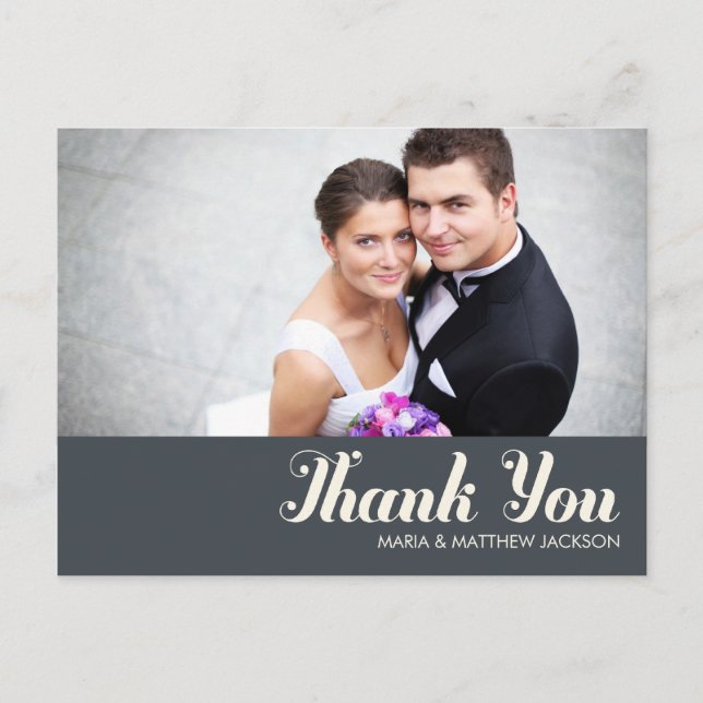 POSTALE MERCI DOUX | CARTE POSTCARD MARIAGE (Devant)