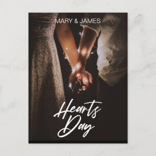 Postale Minimal moderne Je vous aime photo insert Carte po