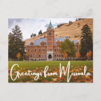 Postale Missoula Montana University of Montana Carte posta